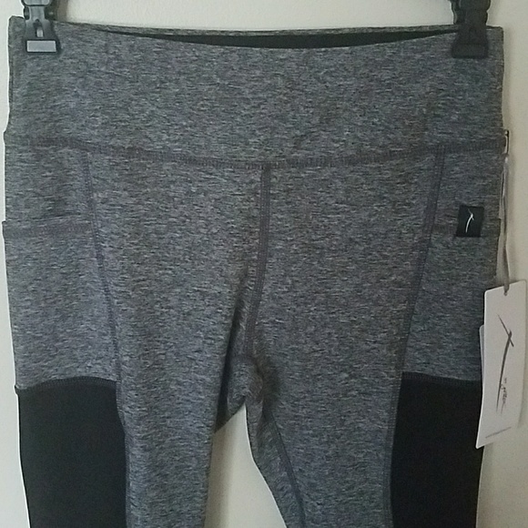 X by Gottex athletic capri pants with pockets, NWT - Picture 2 of 7